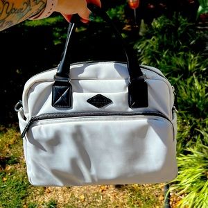 Miz Wallace white handbag
